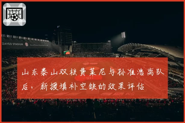 山东泰山双核费莱尼与孙准浩离队后,新援填补空缺的效果评估