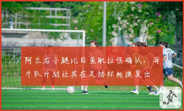 阿兰右小腿比目鱼肌拉伤确认，海牛队计划让其在足协杯轮换复出